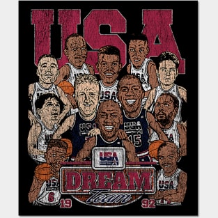 The Dream Team USA 1992 Vintage Posters and Art